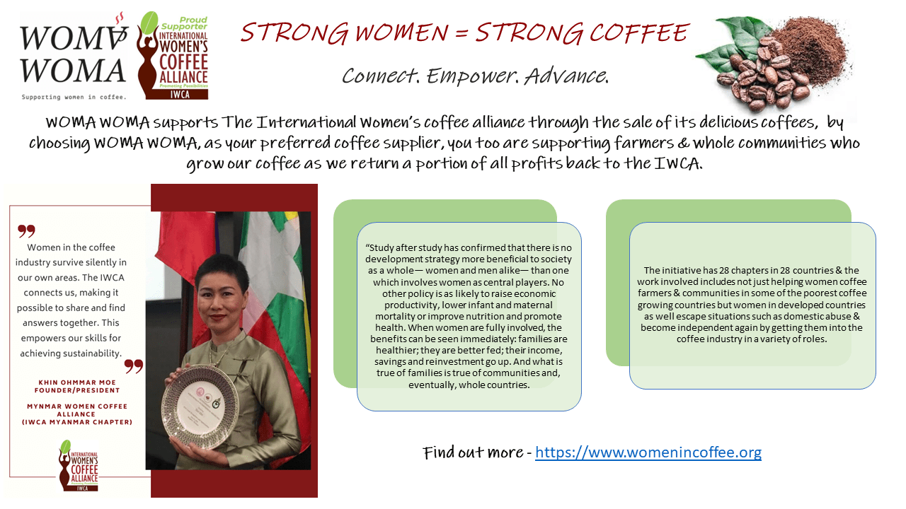 Woma Woma Coffee The International Women's Coffee Alliance London